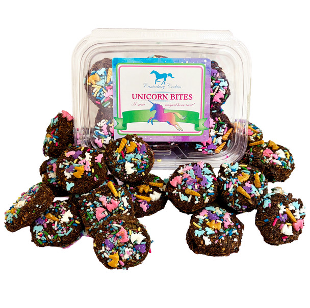 Canterbury Cookies Horse Treats, Unicorn Bites, fun treats for ponies.