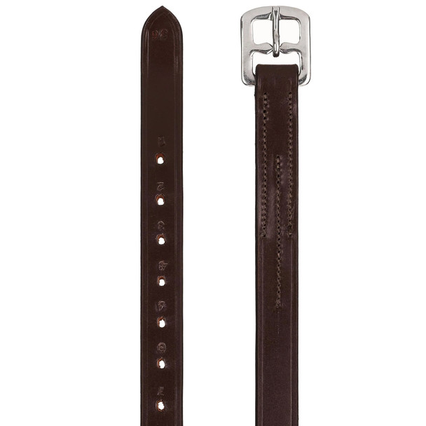 48" x 7/8" Camelot Lined Stirrup Leathers, Brown.