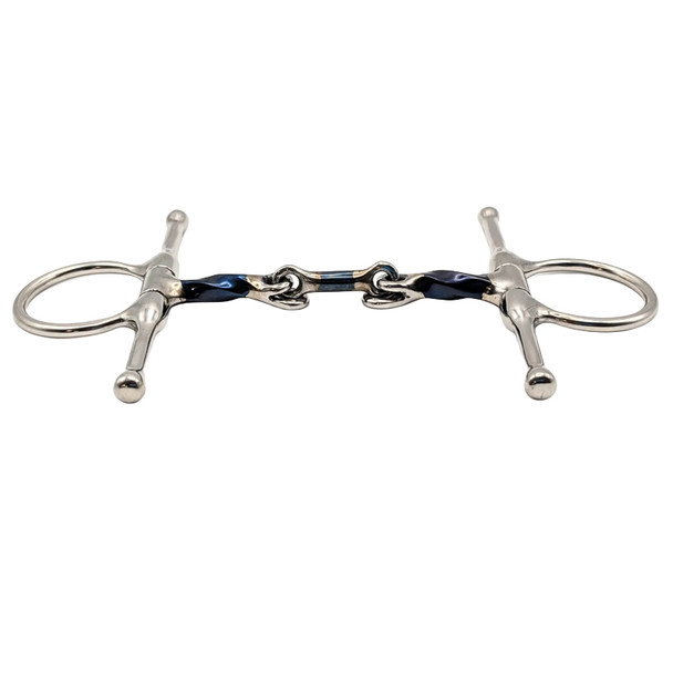 Pandaponyium Full Cheek Sweet Iron Twisted Locking Dogbone Bit.