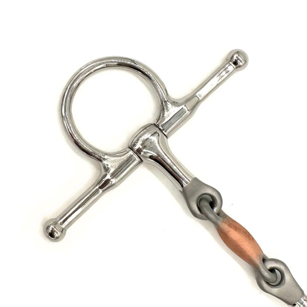  AJR Pony Copper LinkX Full Cheek Bit, 4.5".