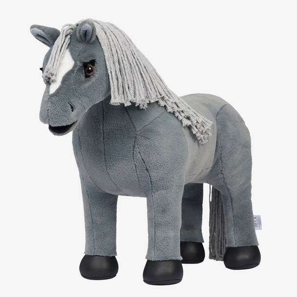 LeMieux Toy Plush Pony Smokey, Grey.