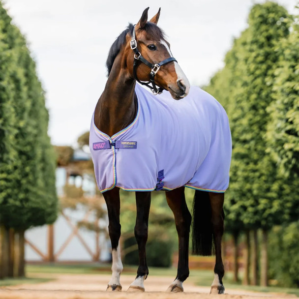 Amigo Pony Jersey Cooler, Lilac/Pink/Rainbow, 45" - 69''