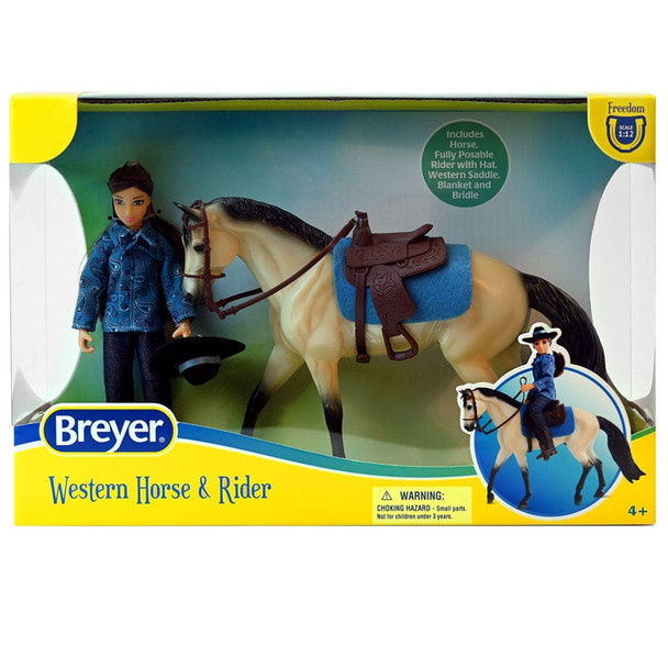  Breyer Western Horse and Rider.