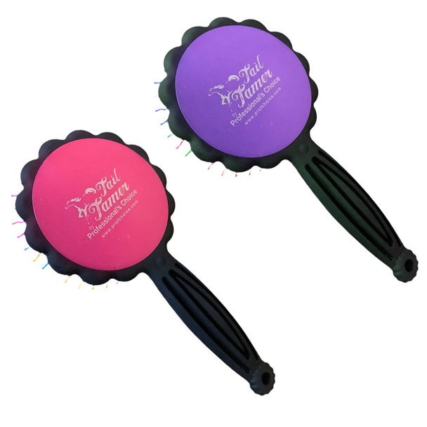 Tail Tamer Flower Power Mane and Tail Brush.