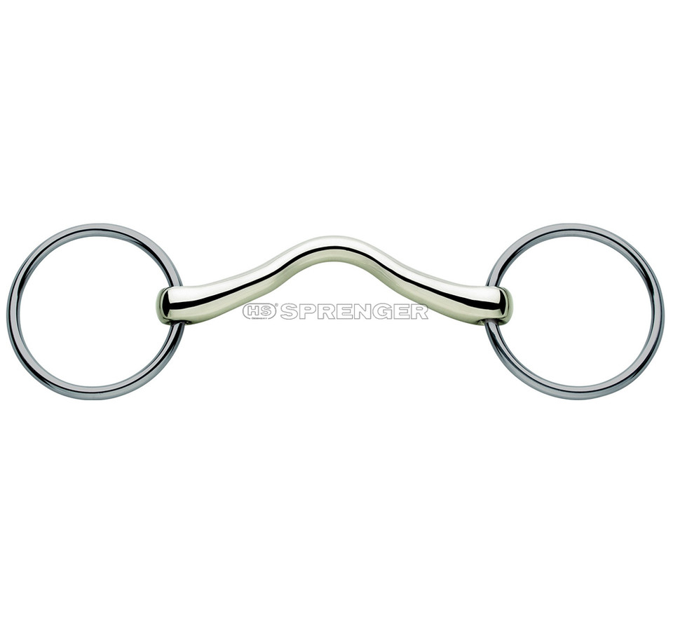 Mors De Filet Sprenger Novocontact 12,5 Cm - 16 Mm - Double Cassé - Sensogan