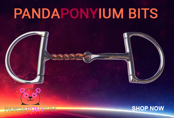 PandaPonyIum pony bits for hunter ponies with proportioned cheek pieces and all the  bits that horses have.