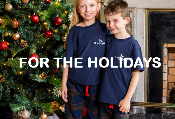 Holiday equestrian gifts and treats.