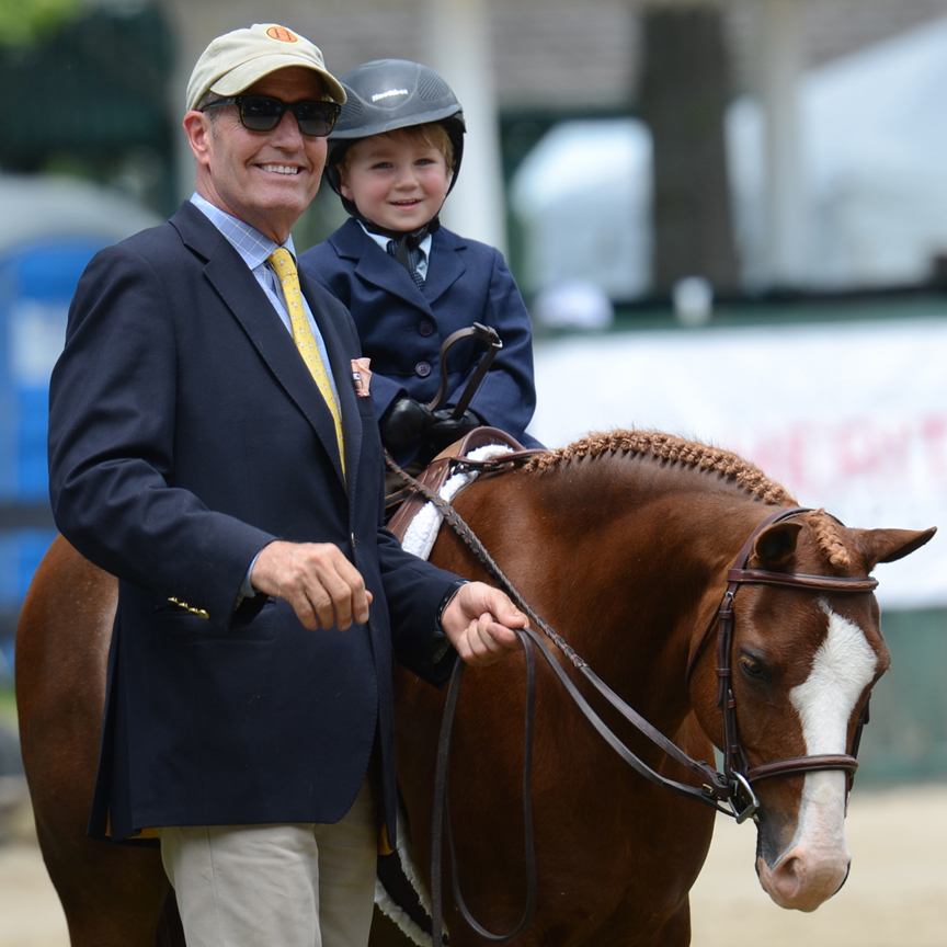 Leadline at the Upperville Colt & Horse Show Just for Ponies