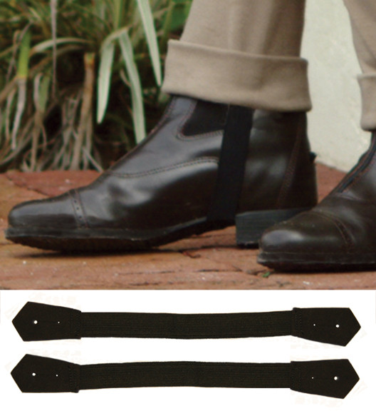Thigh High Boots With Belt Attached Ovation Jodhpur Elastic Straps With  Leather Buttonhole Tab