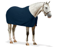 Centaur Turbo-Dry Dress Sheet, Navy and Black, Pony & Cob