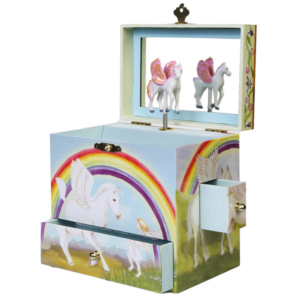 レア物？UNICORN SMEERA-remastered BOX10枚入未使用 Breyer Enchantmints Pegasus Musical Treasure Box