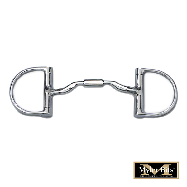 Kelly Bits-Tough 1 Miniature Horse Low Port Correction Bit – Roller, Stainless Steel – 3 1/2, 3 3/4, 4 Inch Mouth Sizes