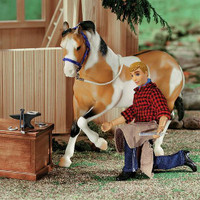 Breyer Farrier with Blacksmith Tools, 8" Figure