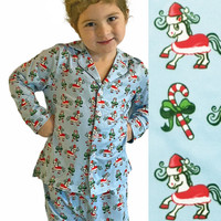 Belle & Bow Holiday Pajamas, Limited Edition, Small Only