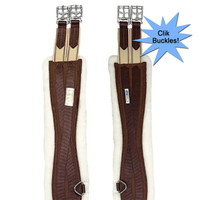 Lettia Coolmax CLIK Fleece Girth, 38" - 46"