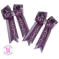 Bows to the Shows, WEC Purple Bits, Lavender & Purple
