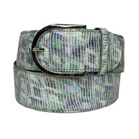 The Tailored Sportsman  Belt, Dilly Daly, with Silver Buckle