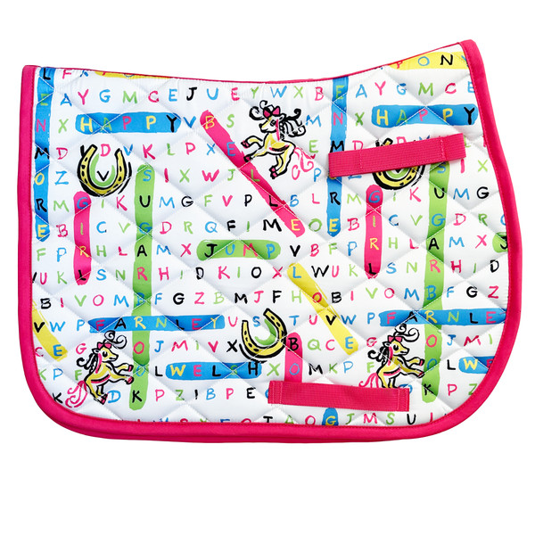 Belle Bow Pony Saddle Pad Crossword