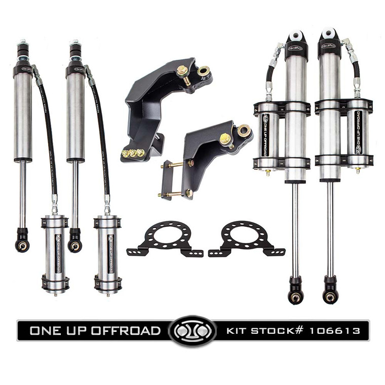 #106613 - OUO 2017+ 2.5in Lift, 2.5 Remote Resi Shock Kit