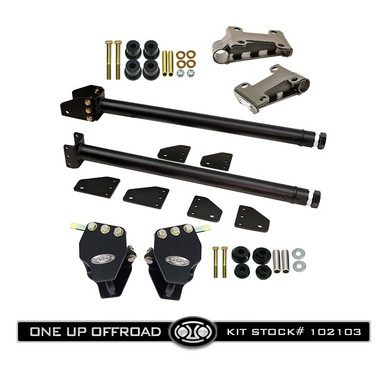 Alumiduty Torxz Tube Traction Bar System, F250/F350, 2017+