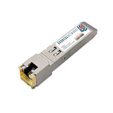 SFP 1000Base T RJ45, Copper: No Wavelength, 100 meters (328 feet), DDM/DOM Not Supported, Industrial Temperature, Choose From Over 50 OEM Compatible Options
