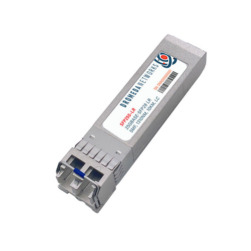 SFP28 25GBase LR Ethernet/CPRI Duplex LC, Single-mode Fiber (SMF) 1310 nm, 10 Km (6.2 miles), DOM, Commercial Temperature, Choose From Over 50 OEM Compatible Options