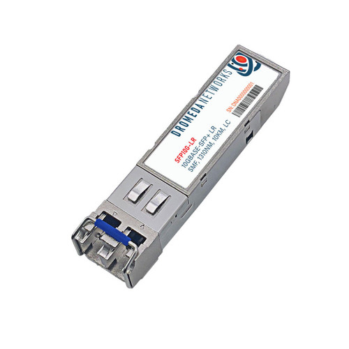 SFP+ 10GBase LR Duplex LC, Single-mode Fiber (SMF) 1310 nm, 10 Km (6.2 miles), DOM, Industrial Temperature, Choose From Over 50 OEM Compatible Options