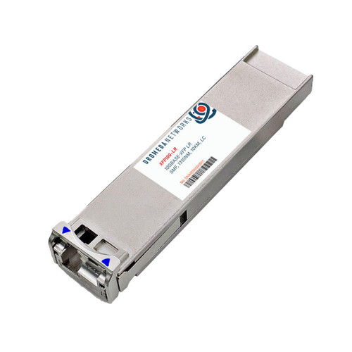 XFP 10GBase LR Duplex LC, Single-mode Fiber (SMF) 1310 nm, 10 Km (6.2 miles), DOM, Industrial Temperature, Choose From Over 50 OEM Compatible Options