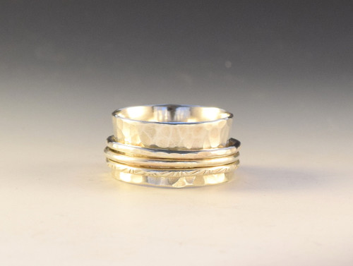 Sterling Silver Spinner Ring 