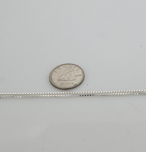 Sterling Box Chain 16"