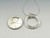 Sterling Silver Double Ring Pendant - Small