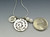 'As long as I'm living...' Hand-stamped Pendant
