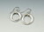 Sterling Double Link Earrings - Large