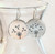 Sterling Silver Dandelion Earrings - Round