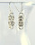 Sterling Silver Byzantine Earrings - Small