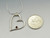 Sterling Birthstone Heart Pendant