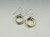 Sterling/14k Goldfill Double Link Earrings - Small