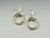 Sterling/14k Goldfill Double Link Earrings - Large