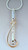 'Ripples' Sterling Silver/14k Goldfill Wrap Pendant with Gemstone