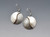 'Brigid' - Sterling Silver Mandala Earrings