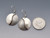 'Brigid' - Sterling Silver Mandala Earrings