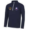 KENT GLOVES COOL 1/2 ZIP SWEATSHIRT