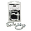 PRO BOX 2 PACK ROPE D SHACKLE