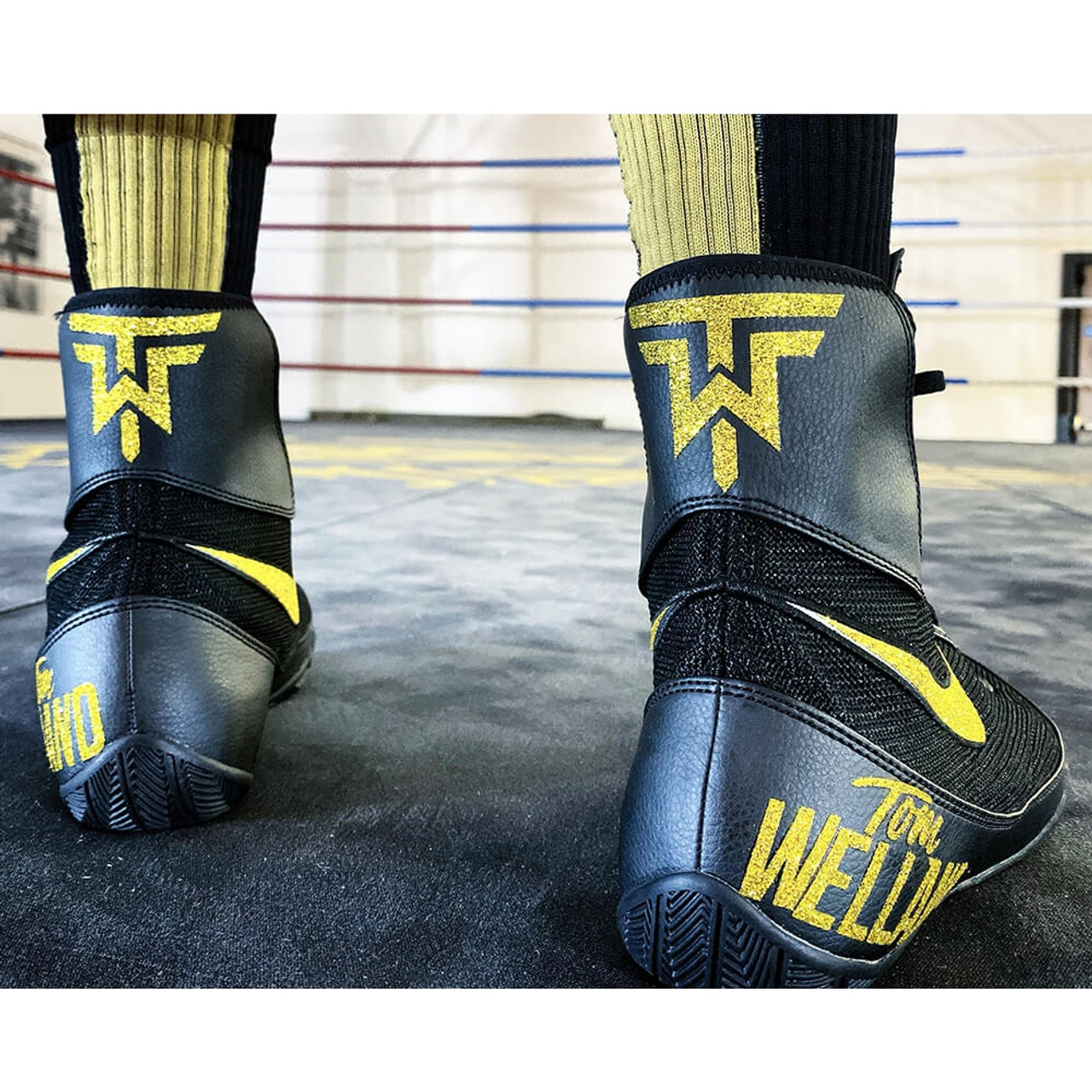 nike boxing shoes custom