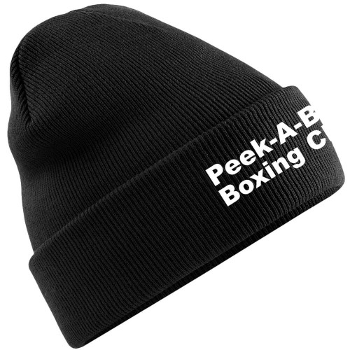 PEEK-A-BOO-BOXING CLUB BEANIE