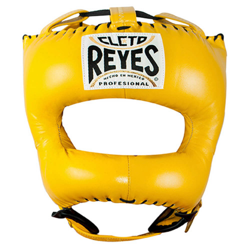 CLETO REYES HEADGUARD WITH NYLON POINTED BAR YELLOW