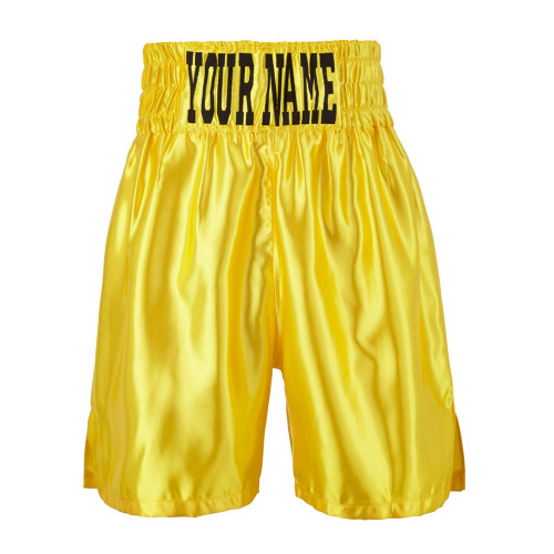 CUSTOM MADE SATIN BOXING SHORTS