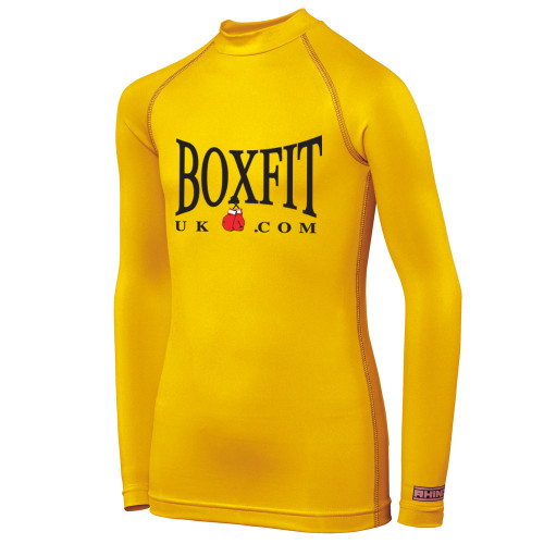 BOXFIT KIDS RHINO LARGE LOGO L/S BASE LAYER