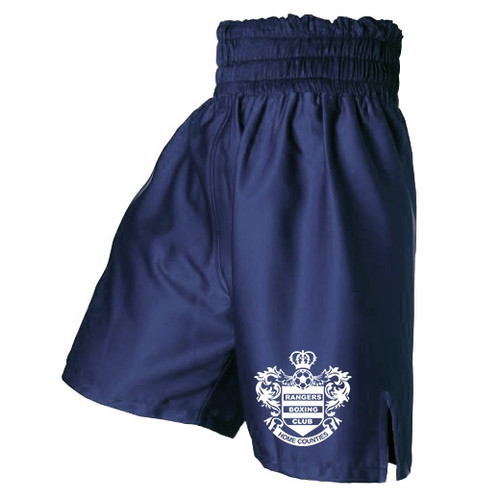 RANGERS BOXING CLUB SATIN SHORTS