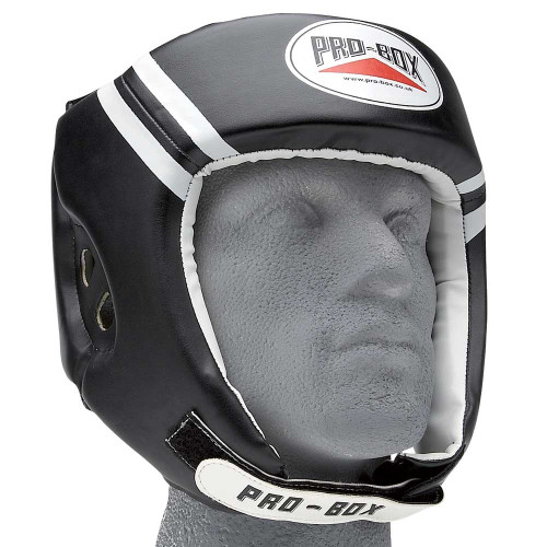 PRO BOX CLUB ESSENTIAL PU HEADGUARD BLACK